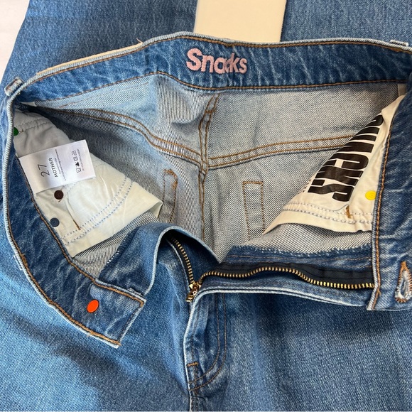 Mother SNACKS High Waisted Twizzy Skimp in Delicious Memories - Picture 4 of 7